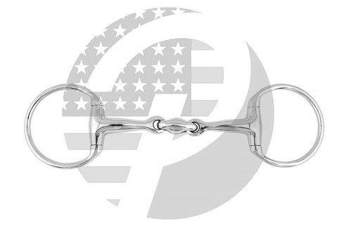 Eggbutt snaffle horse bit - horse,