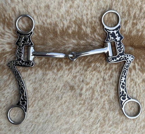 Western bit snaffle mouth - 5”,