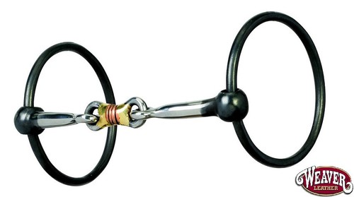 Dog bone ring snaffle bit - dog,